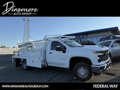 New 2025 Chevrolet Silverado 3500 Regular Cab 4WD 12' Scelzi Contractor Truck for sale #J25564 - photo 1