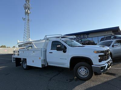 New 2025 Chevrolet Silverado 3500 Regular Cab 4WD 12' Scelzi Contractor Truck for sale #J25564 - photo 2
