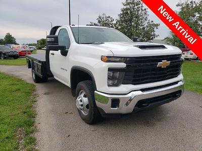2024 Chevrolet Silverado 3500 Regular Cab 4x4 Flatbed Truck for sale #250633A - photo 1