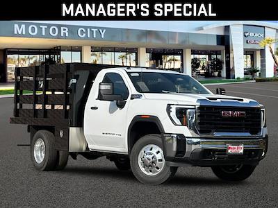 New 2025 GMC Sierra 3500 Regular Cab Stake Bed for sale #C25245 - photo 1