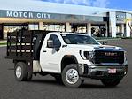 New 2025 GMC Sierra 3500 Regular Cab Stake Bed for sale #C25245 - photo 3