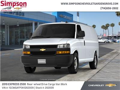 New 2019 Chevrolet Express 2500 Work Van 4x2 Harbor Upfitted Cargo Van for sale #262009 - photo 1