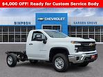 New 2024 Chevrolet Silverado 2500 Work Truck Regular Cab 55 CA Cab Chassis for sale #F321787 - photo 1