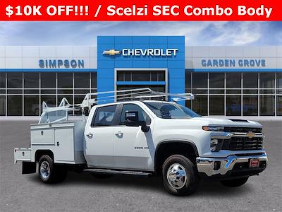 2024 Chevrolet Silverado 3500 Crew Cab 4x2, Scelzi SEC Combo Body for sale #F197456 - photo 1