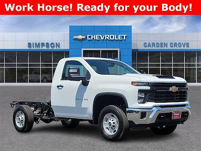 New 2024 Chevrolet Silverado 2500 Work Truck Regular Cab 55 CA Cab Chassis for sale #F444898 - photo 1