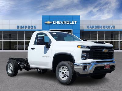 New 2024 Chevrolet Silverado 2500 Work Truck Regular Cab 55 CA Cab Chassis for sale #F446139 - photo 1