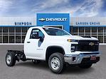 New 2024 Chevrolet Silverado 2500 Work Truck Regular Cab 55 CA Cab Chassis for sale #F446139 - photo 1