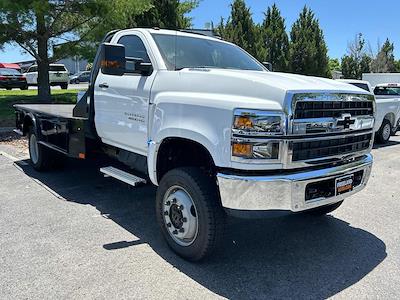 2023 Chevrolet Silverado 4500 Regular Cab DRW 4x4, CM Truck Beds SK Model Flatbed Truck for sale #PH706967 - photo 1