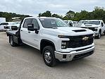 2024 Chevrolet Silverado 3500 Crew Cab 4x4, CM Truck Beds RD Model Flatbed Truck for sale #RF454637 - photo 3