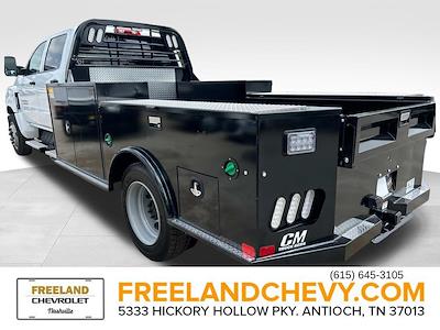 New 2024 Chevrolet Silverado 5500 Work Truck Crew Cab 11' 4" CM Truck Beds Steel Flatbed Truck with Gooseneck Hitch for sale #RH634594 - photo 2