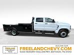 New 2024 Chevrolet Silverado 5500 Work Truck Crew Cab 11' 4" CM Truck Beds Steel Flatbed Truck with Gooseneck Hitch for sale #RH634594 - photo 4