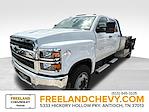 New 2024 Chevrolet Silverado 5500 Work Truck Crew Cab 11' 4" CM Truck Beds Steel Flatbed Truck with Gooseneck Hitch for sale #RH634594 - photo 1