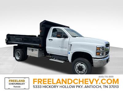 New 2024 Chevrolet Silverado 5500 Regular Cab 4x4 11' Monroe Truck Equipment Steel Dump Truck for sale #RH657189 - photo 1