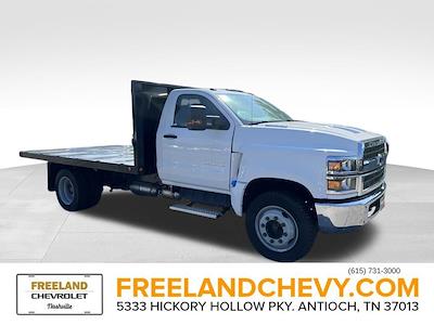 New 2024 Chevrolet Silverado 5500 Work Truck Regular Cab 12' 5" Blue Ridge Manufacturing Steel Flatbed Truck for sale #RH688533 - photo 1
