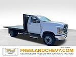 New 2024 Chevrolet Silverado 5500 Work Truck Regular Cab 12' 5" Blue Ridge Manufacturing Steel Flatbed Truck for sale #RH688533 - photo 1
