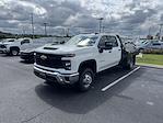 New 2025 Chevrolet Silverado 3500 Work Truck Crew Cab 4x4 9' 4" Hillsboro Steel Flatbed Truck with Gooseneck Hitch for sale #SF179652 - photo 1