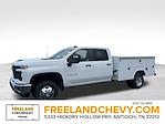 New 2025 Chevrolet Silverado 3500 Crew Cab 4x4 Royal 40-VDO-108 9' Service Truck for sale #SF193857 - photo 1