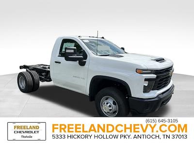 New 2025 Chevrolet Silverado 3500 Work Truck Regular Cab 60 CA Cab Chassis for sale #SF203114 - photo 1