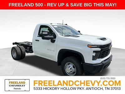 New 2025 Chevrolet Silverado 3500 Work Truck Regular Cab 60 CA Cab Chassis for sale #SF204494 - photo 1