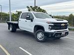 New 2025 Chevrolet Silverado 3500 Work Truck Crew Cab 9' Commercial Truck & Van Equipment Flatbed Truck with Gooseneck Hitch for sale #SF293388 - photo 1