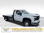 2025 Chevrolet Silverado 3500 Regular Cab 4x4 Blue Ridge Manufacturing Flatbed Truck for sale #SF307086 - photo 1