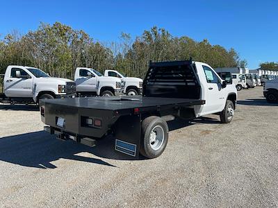 New 2025 Chevrolet Silverado 3500 Work Truck Regular Cab Commercial Truck & Van Equipment Flatbed Truck with Gooseneck Hitch for sale #SF358205 - photo 2
