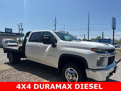 2021 Chevrolet Silverado 3500 Crew Cab 4x4, Flatbed Truck for sale #12183T - photo 1