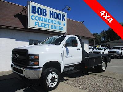 2022 Chevrolet Silverado 6500 Regular Cab DRW 4WD Flatbed Truck for sale #12543T - photo 1