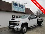 2024 Chevrolet Silverado 3500 Crew Cab 4WD Flatbed Truck for sale #12630T - photo 1