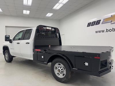 New 2025 Chevrolet Silverado 2500 Work Truck Double Cab 4x4 8' 9" Knapheide Steel Flatbed Truck for sale #250465 - photo 2