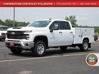 2024 Chevrolet Silverado 3500 Crew Cab 4WD, Reading Classic II Steel Service Truck for sale #C240828 - photo 1