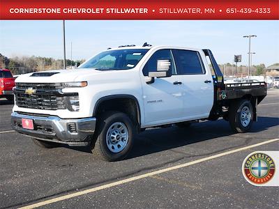 New 2024 Chevrolet Silverado 3500 WT Crew Cab 4WD 8' 5" Hillsboro Flatbed Truck for sale #C240913 - photo 1