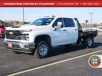 New 2024 Chevrolet Silverado 3500 WT Crew Cab 4WD 8' 5" Hillsboro Flatbed Truck for sale #C240913 - photo 1