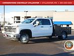 New 2024 Chevrolet Silverado 3500 Work Truck Crew Cab 4WD Bedrock Flatbed Truck for sale #C240923 - photo 1