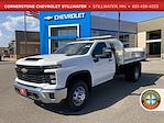 New 2025 Chevrolet Silverado 3500 Regular Cab 4WD 11' Monroe Truck Equipment Stainless Steel Dump Truck for sale #C250677 - photo 1