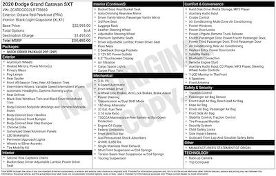 Used 2020 Dodge Grand Caravan - photo 1