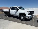 2024 Chevrolet Silverado 3500 Crew Cab 4x4, Bedrock Diamond Series Flatbed Truck for sale #F242519 - photo 7