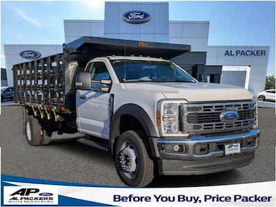 2024 Ford F-450 Regular Cab DRW 4WD, PJ's Stake Bed for sale #RDA29310 - photo 1