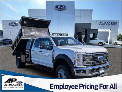 New 2025 Ford F-450 Crew Cab 4WD 9' Godwin Steel Dump Truck for sale #SED45743 - photo 1