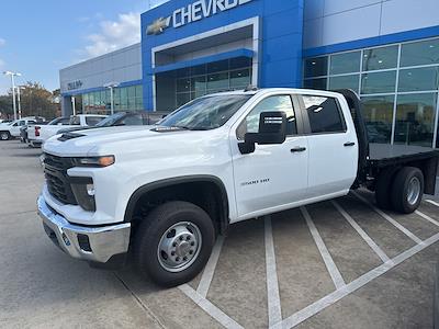 New 2024 Chevrolet Silverado 3500 Work Truck Crew Cab 4WD Knapheide Flatbed Truck for sale #RF435876 - photo 1
