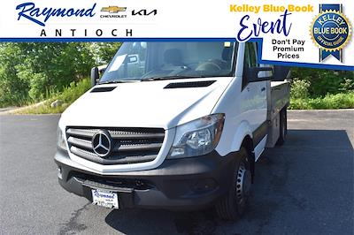 Used 2017 Mercedes-Benz Sprinter 3500 Standard Roof 4x2 Flatbed Truck for sale #43837A2 - photo 1