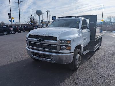 2021 Chevrolet Silverado 4500 Regular Cab DRW 4x2, Flatbed Truck for sale #P15563 - photo 1