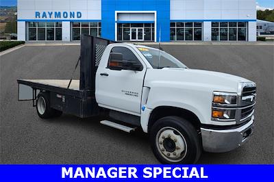 Used 2021 Chevrolet Silverado 4500 Regular Cab Flatbed Truck for sale #P15563 - photo 1