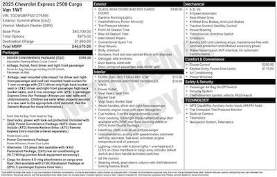 Used 2025 Chevrolet Express 2500 - photo 2