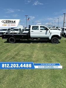 2024 Chevrolet Silverado 5500 Crew Cab DRW 4WD, CM Truck Beds SK Model Flatbed Truck for sale #241356 - photo 1