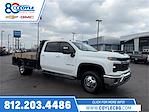 2024 Chevrolet Silverado 3500 Crew Cab DRW 4WD Flatbed Truck for sale #25852A - photo 1