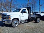 2024 Chevrolet Silverado 5500 Regular Cab DRW 4x2, PJ's Platform Body Flatbed Truck for sale #FK1987 - photo 1