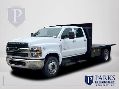 2024 Chevrolet Silverado 4500 Crew Cab DRW 4x2, PJ's Platform Body Flatbed Truck for sale #FK20243 - photo 1