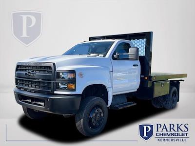 2024 Chevrolet Silverado 5500 Regular Cab DRW 4x4, Knapheide Value-Master X Flatbed Truck for sale #FK3879 - photo 1