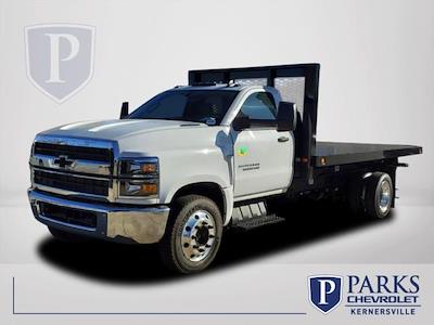 New 2023 Chevrolet Silverado 5500 Work Truck Regular Cab 4x2 Knapheide Flatbed Truck for sale #FK4060 - photo 1